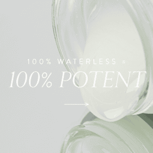 100% Waterless 100% Potent 1